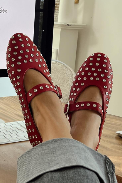 Casual Full Round Toe Mary Jane Dance Shoes-consonak