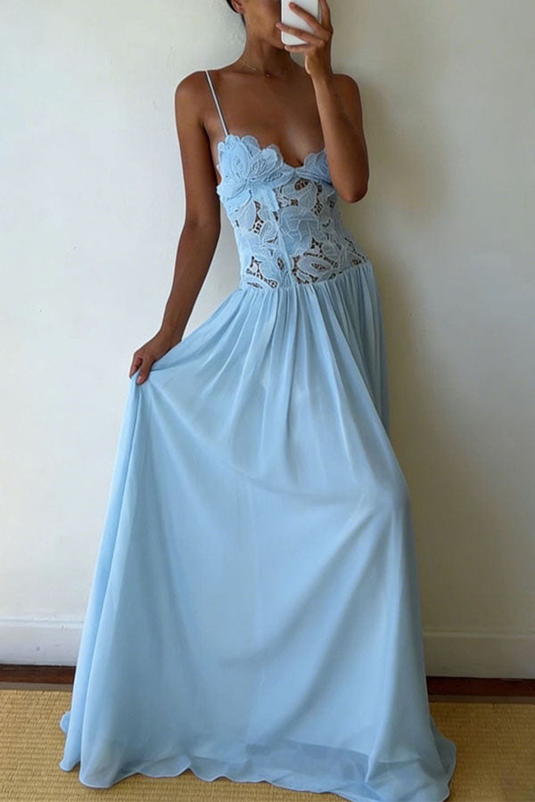 Amelie Lace Bustier Dress-Consonak