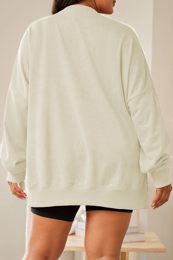 Christmas Sequined Loose Casual Long-sleeved Sweatshirt-consonak