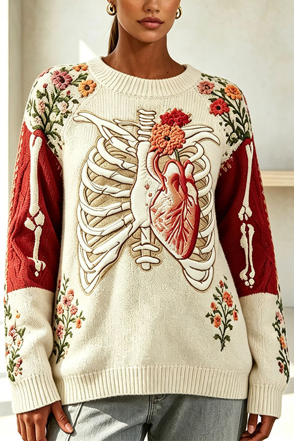 Halloween & Goth Fashion Sweater-Consonak