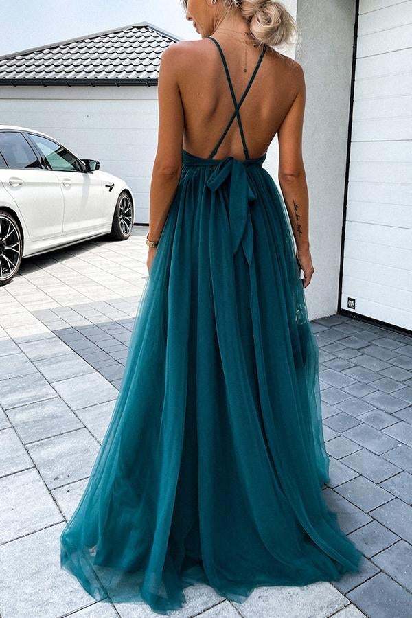 The Day We Met Pleated Backless Maxi Dress-consonak