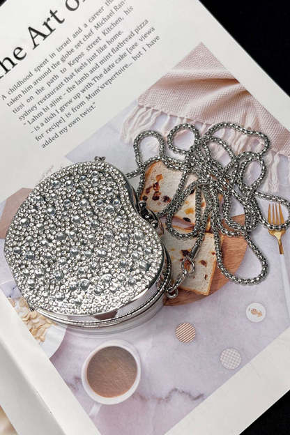 Fashionable and Personalized Diamond Mini Crossbody Bag-consonak