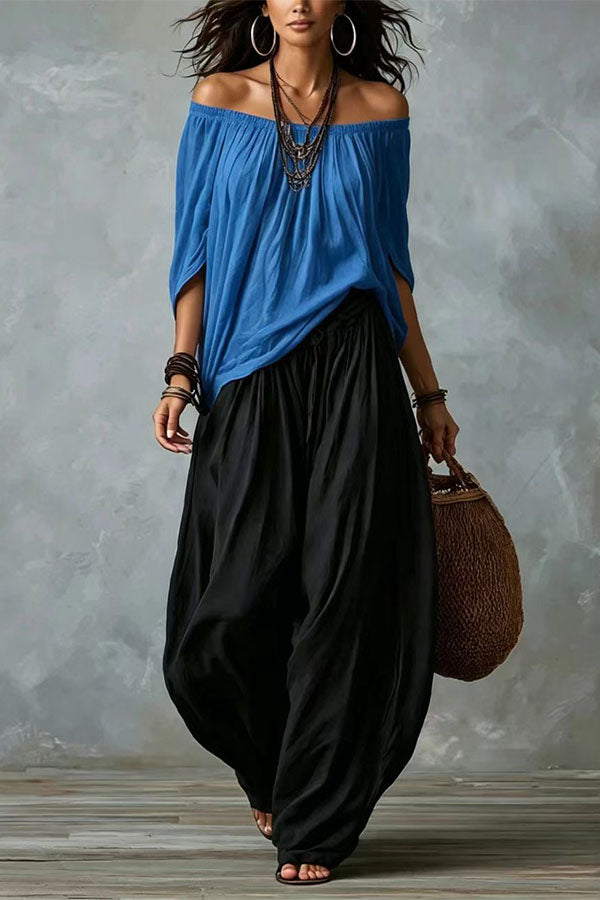 Elena Boho Chic Two-Piece Set-Consonak