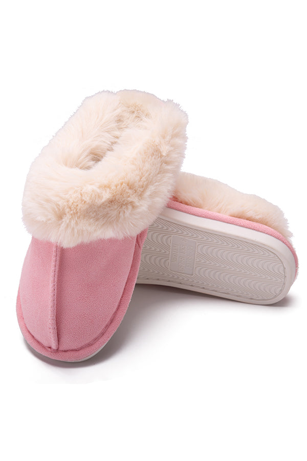 Warm Home Plush Cotton Slippers-consonak