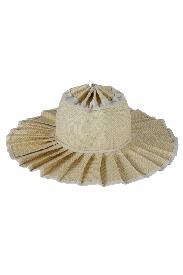 Stylish Foldable Sun-protective Woven Casual Straw Hat | Consonak