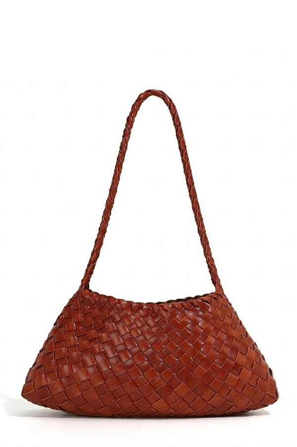 Hand-woven Vintage-style Underarm Shoulder Bag-Consonak