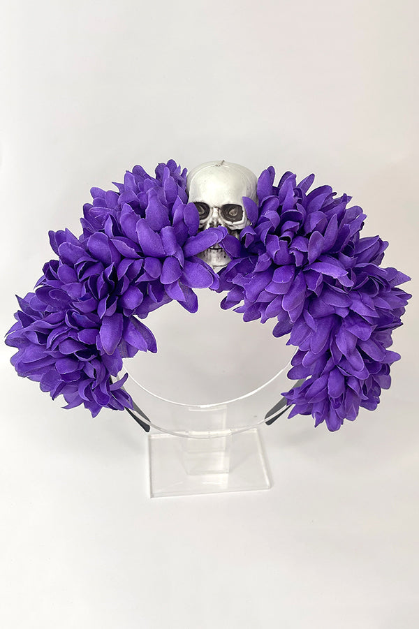 Halloween Flower Skull Headband | Consonak