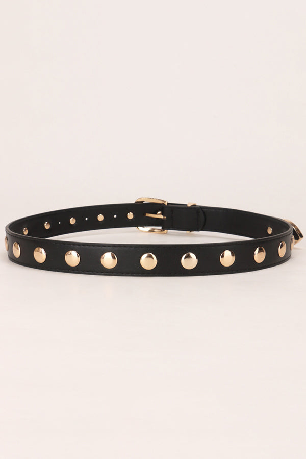 Fashion Punk Style Rivet Belt-consonak
