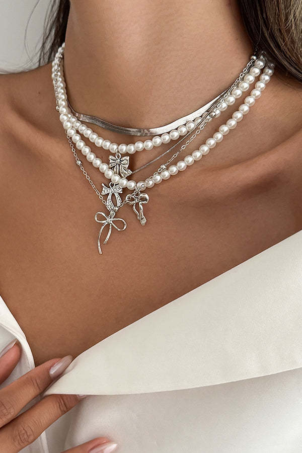 Fashionable Multi-layer Sweet Alloy Necklace-consonak