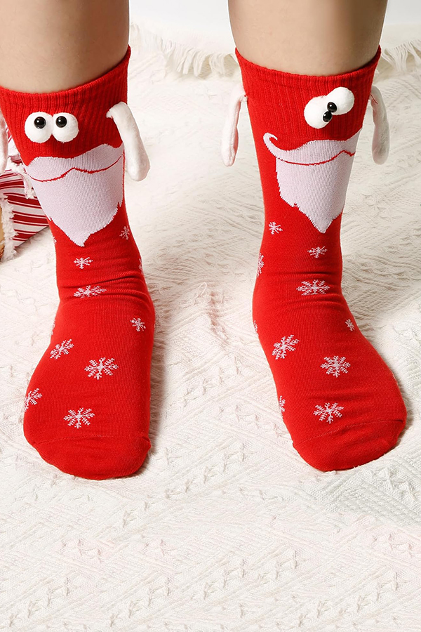 Christmas Cute Holding Hands Socks-consonak