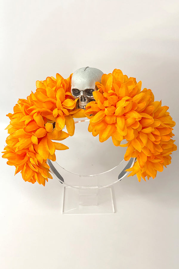 Halloween Flower Skull Headband | Consonak