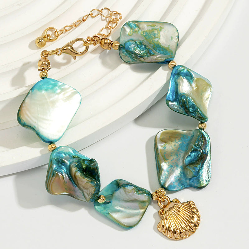 Beach Ocean Style Shaped Pearl Bracelet | Consonak