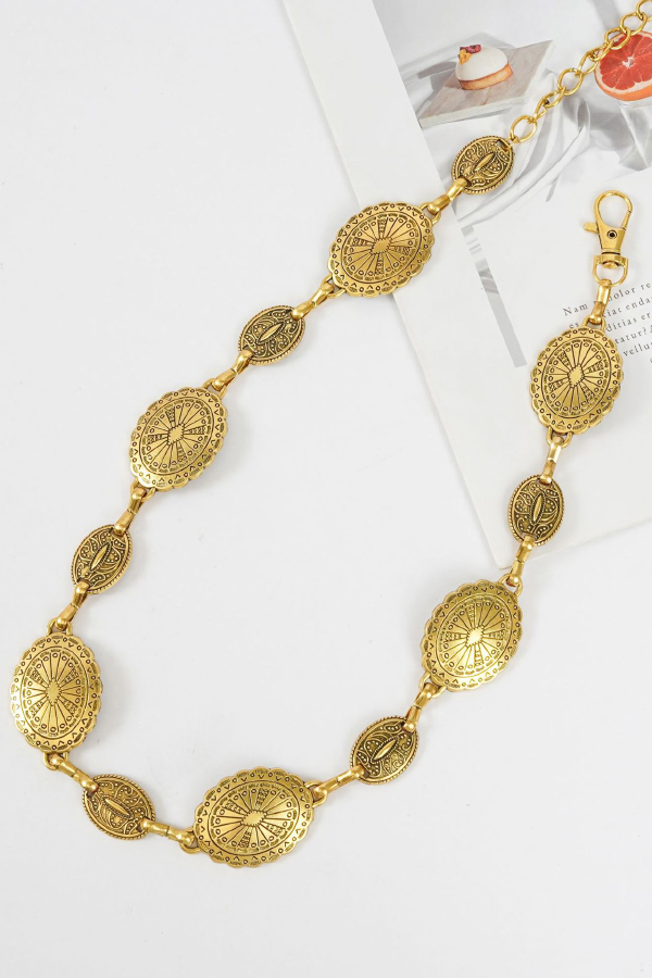Bohemian Ethnic Style Metal Waist Chain-consonak