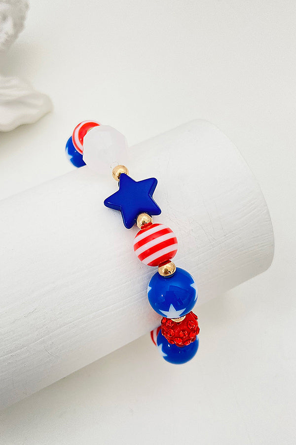 American Flag Independence Day Fashion Bracelet-consonak