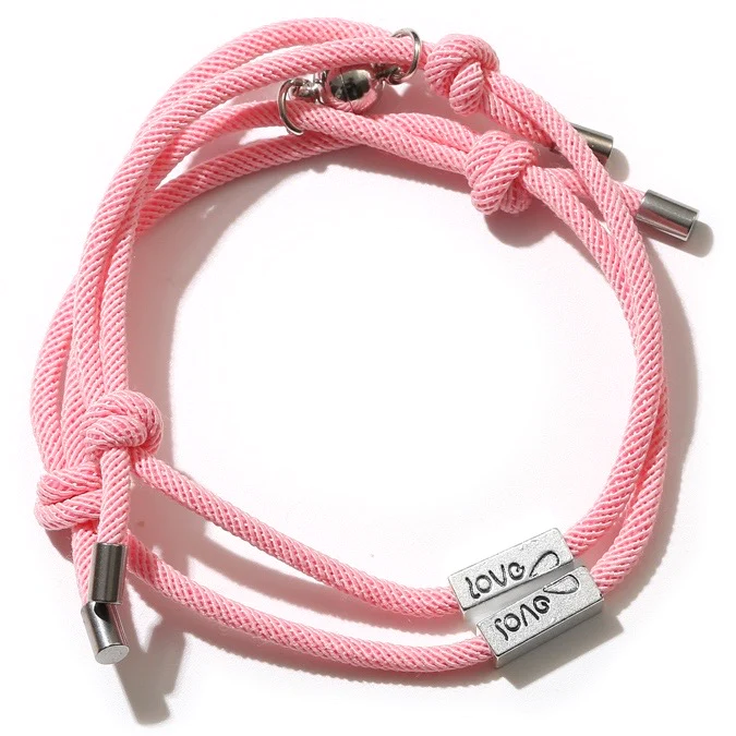 Alloy Love Eachother Couple Bracelet-consonak