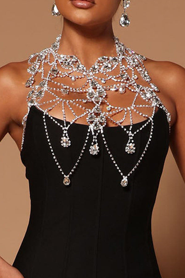 Luxury Rhinestone Multi-layer Fashion Necklace | Consonak