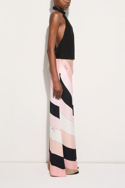 Unique Printed Sexy Backless Casual Wide Leg Jumpsuit-consonak