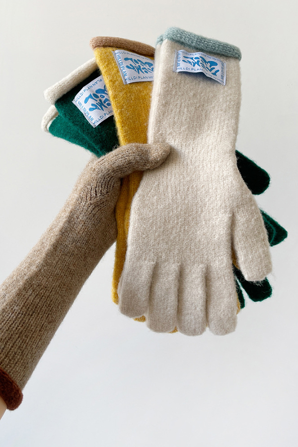 Solid Color Macaron Color Warm Knitted Touch Screen Gloves-consonak