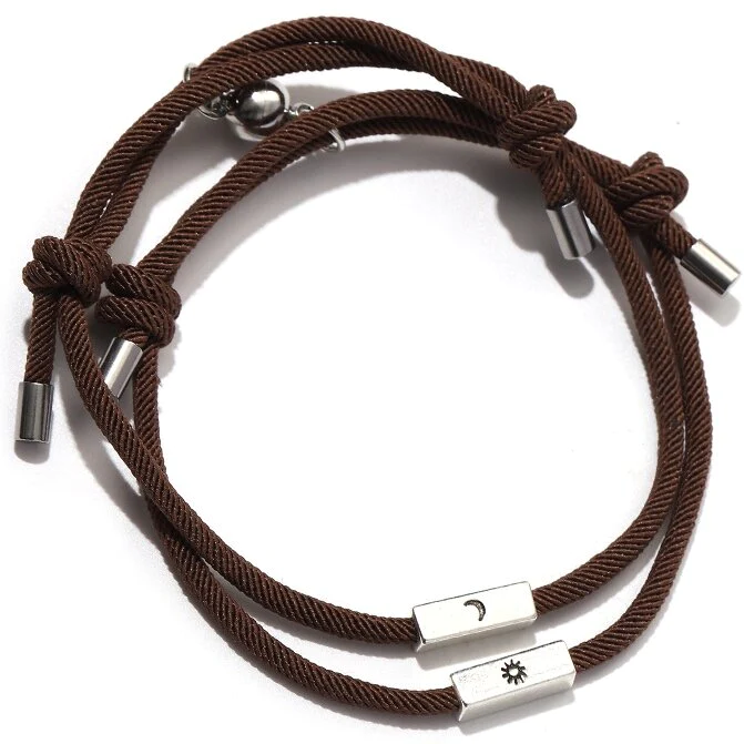 Alloy Love Eachother Couple Bracelet()-consonak