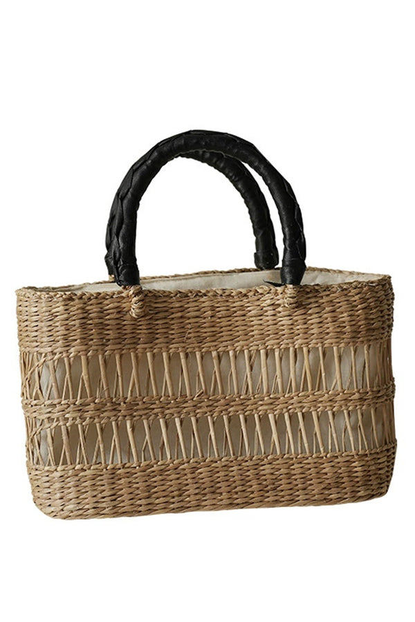 Nordic Style All-match Straw Handbag-consonak