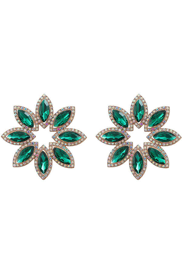  colour Floral Earrings-consonak