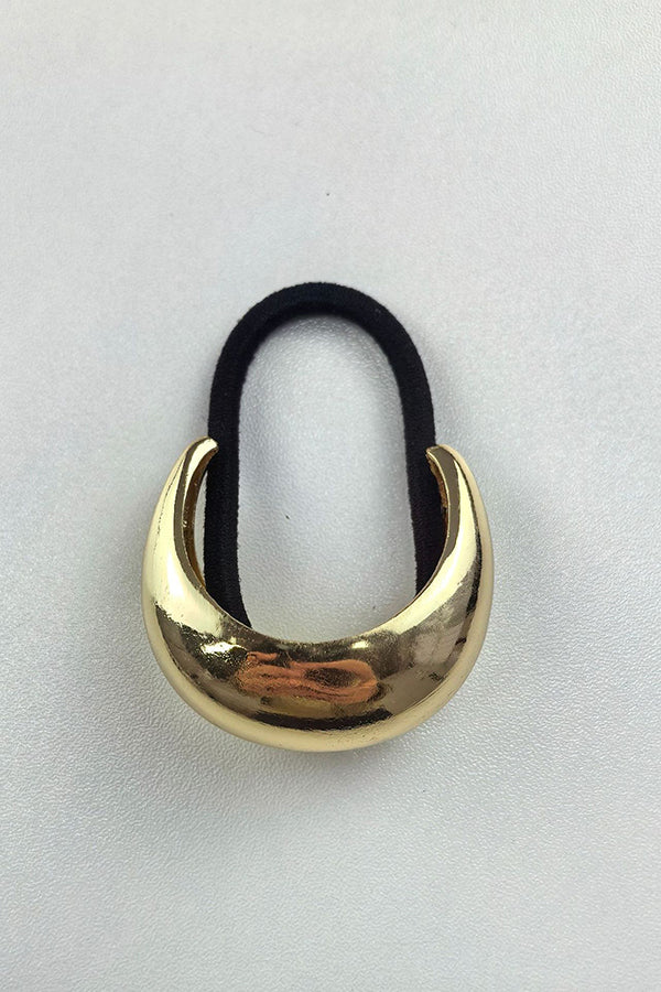 Simple U-shaped Alloy Elegant Hair Rope-consonak