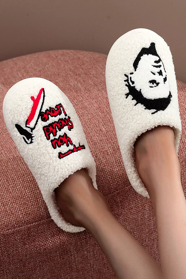 Halloween Home Warm Cotton Slippers | Consonak