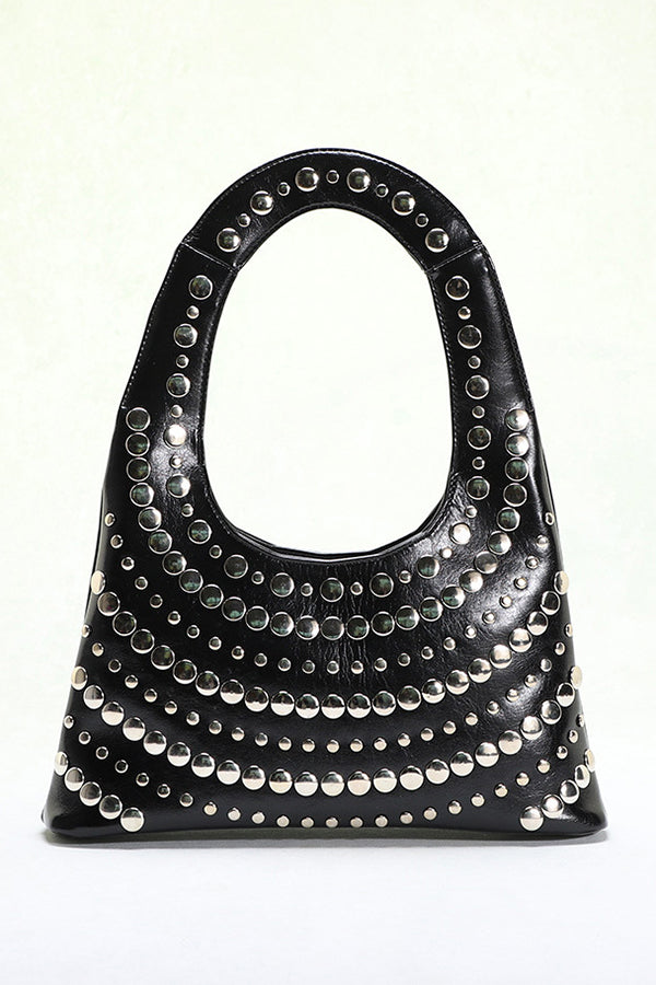 Punk Rivet Fashion Shoulder Bag-consonak