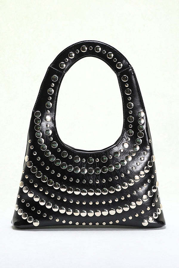 Punk Rivet Fashion Shoulder Bag-consonak