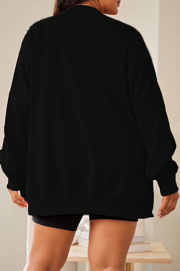 Christmas Sequined Loose Casual Long-sleeved Sweatshirt-consonak