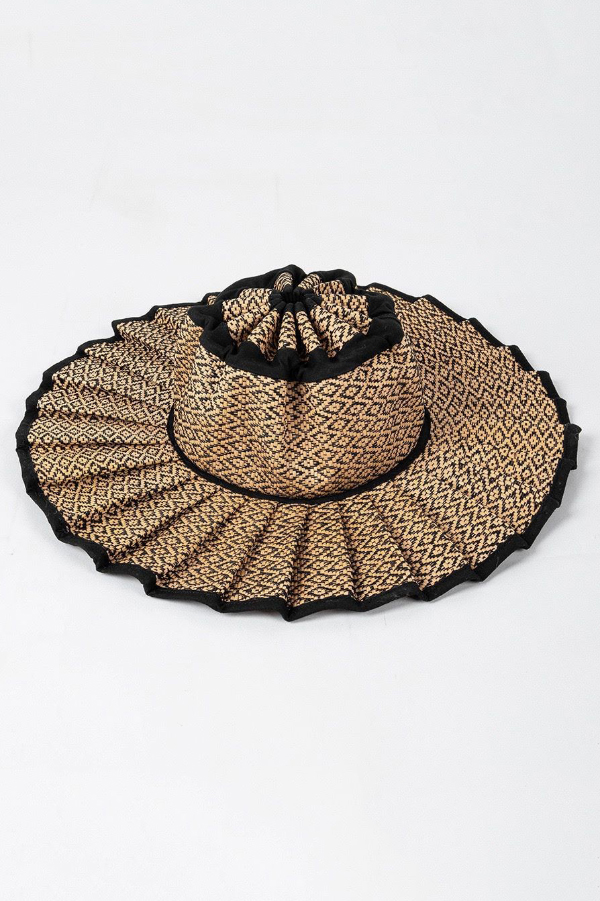 Stylish Foldable Sun-protective Woven Casual Straw Hat | Consonak