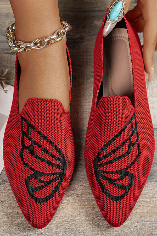 Elegant Pointed Toe Versatile Flat Shoes-consonak