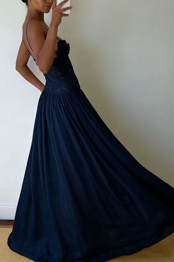 Amelie Lace Bustier Dress-Consonak