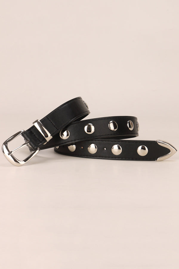 Fashion Punk Style Rivet Belt-consonak