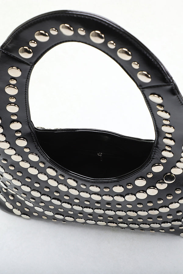Punk Rivet Fashion Shoulder Bag-consonak