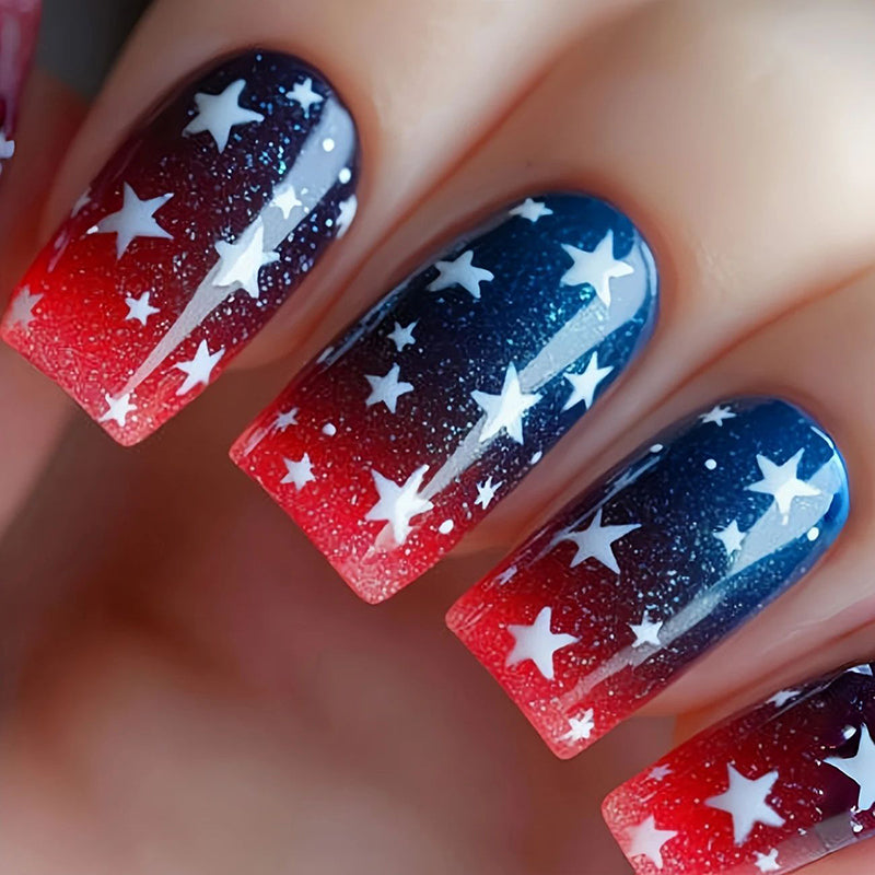 Independence Day Pattern Fashion Nail Art-consonak