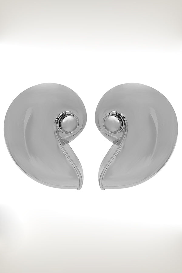 Fashionable Marine Style Shiny Conch Pendant Necklace and Earrings-consonak