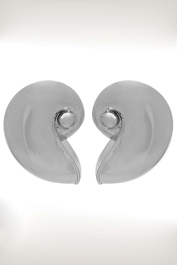 Fashionable Marine Style Shiny Conch Pendant Necklace and Earrings-consonak