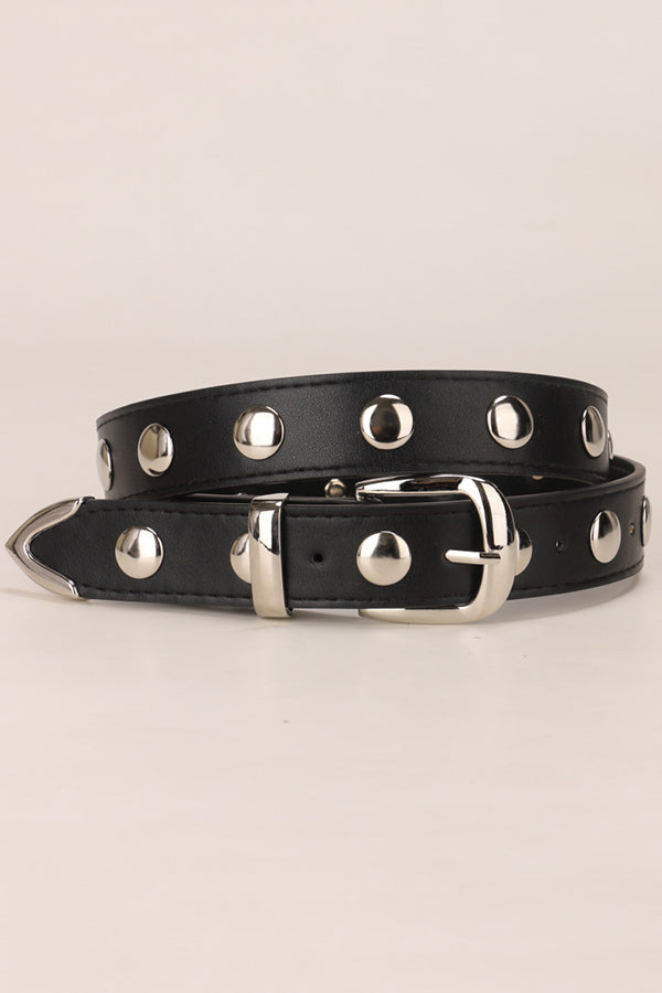 Fashion Punk Style Rivet Belt-consonak