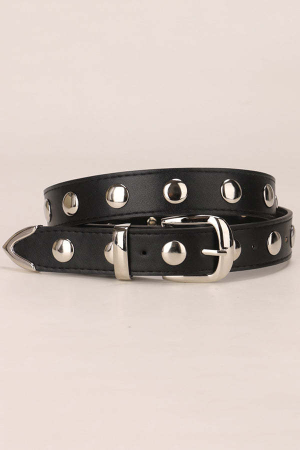 Fashion Punk Style Rivet Belt-consonak