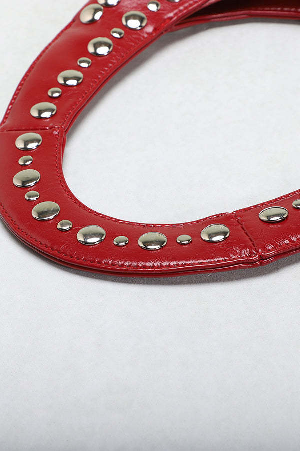 Punk Rivet Fashion Shoulder Bag-consonak