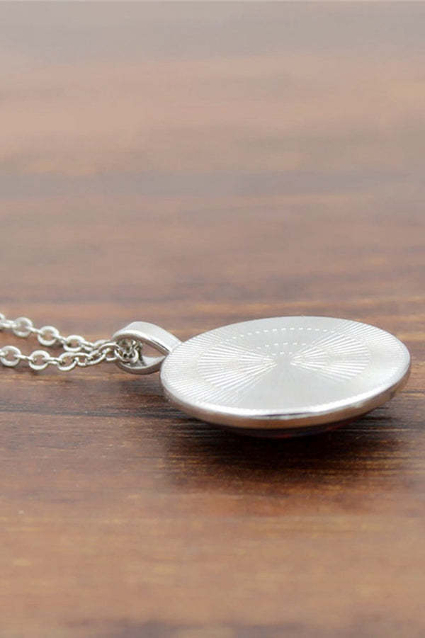 Steampunk Mechanical Time Gem Necklace-consonak