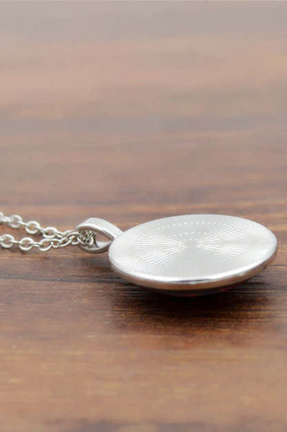 Steampunk Mechanical Time Gem Necklace-consonak