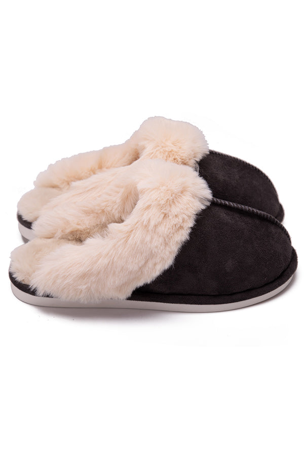 Warm Home Plush Cotton Slippers-consonak