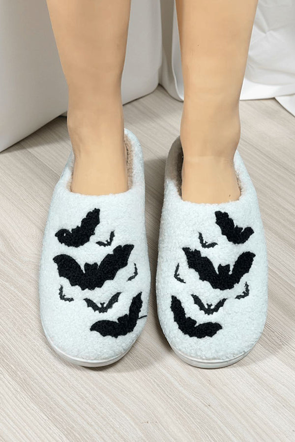 Halloween Suede-Texture Cotton Slippers-Consonak