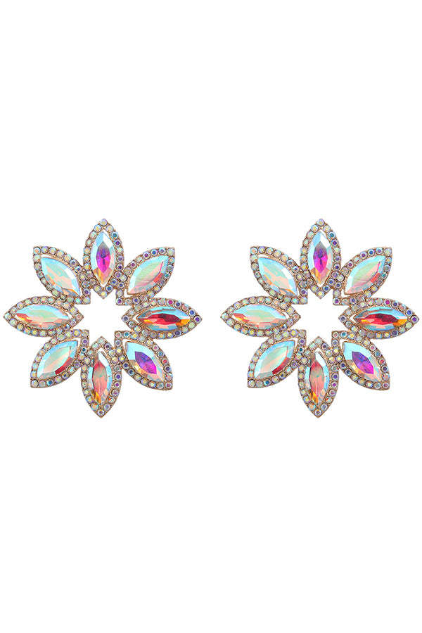  colour Floral Earrings-consonak