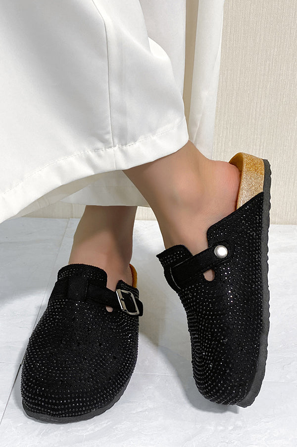 Summer Fashion Rhinestone Buckle Sandals-consonak