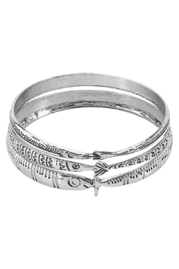 Retro Style Multi-layered Fish Shape Bracelet-consonak