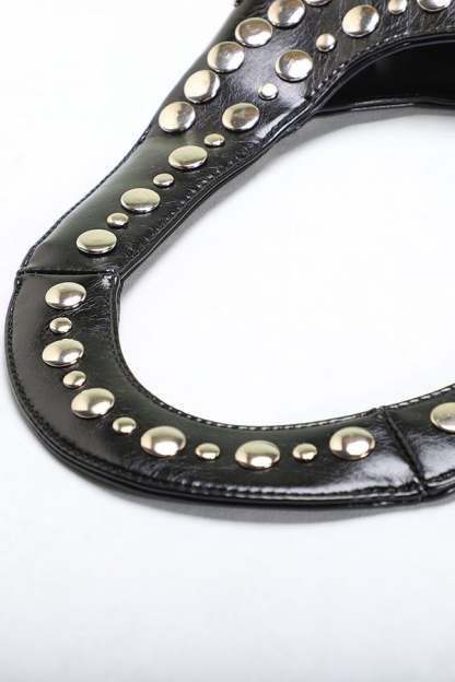 Punk Rivet Fashion Shoulder Bag-consonak