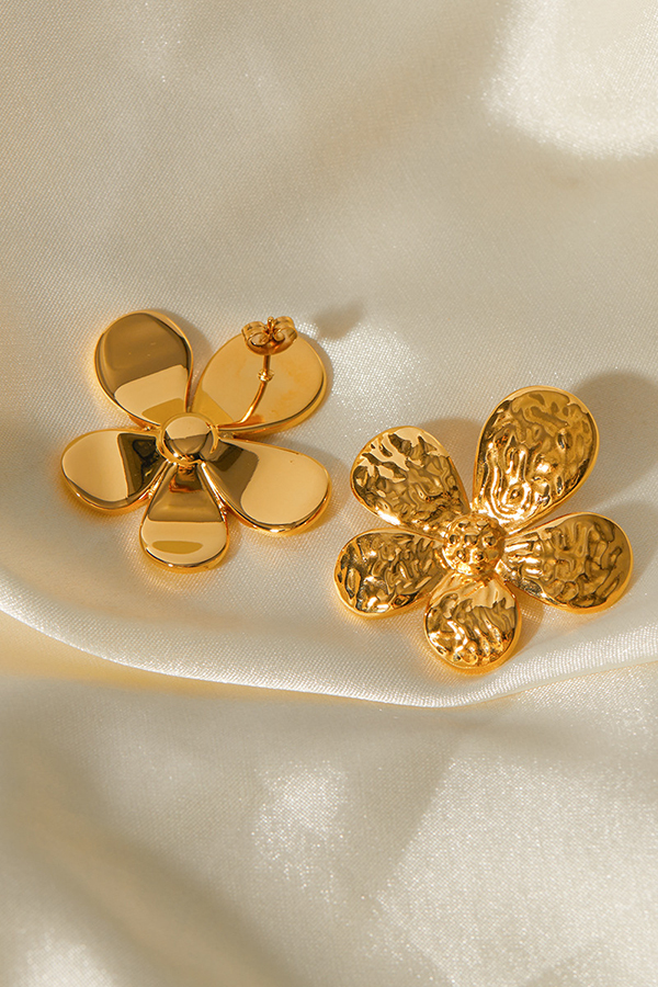 Fashionable Fresh Flower Earrings-consonak